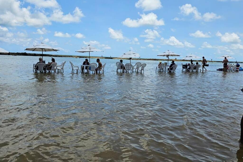 Apt Beira Mar Em Muro Alto Ao Lado Do Nanai Pôrto das Galinhas Zewnętrze zdjęcie